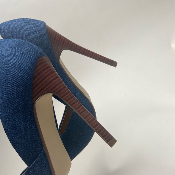 Just FAB Denim Heels Size US 7.5
Heel Height: 5” - Picture 4 of 4